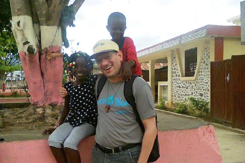 Padre Rogerio, en Haití